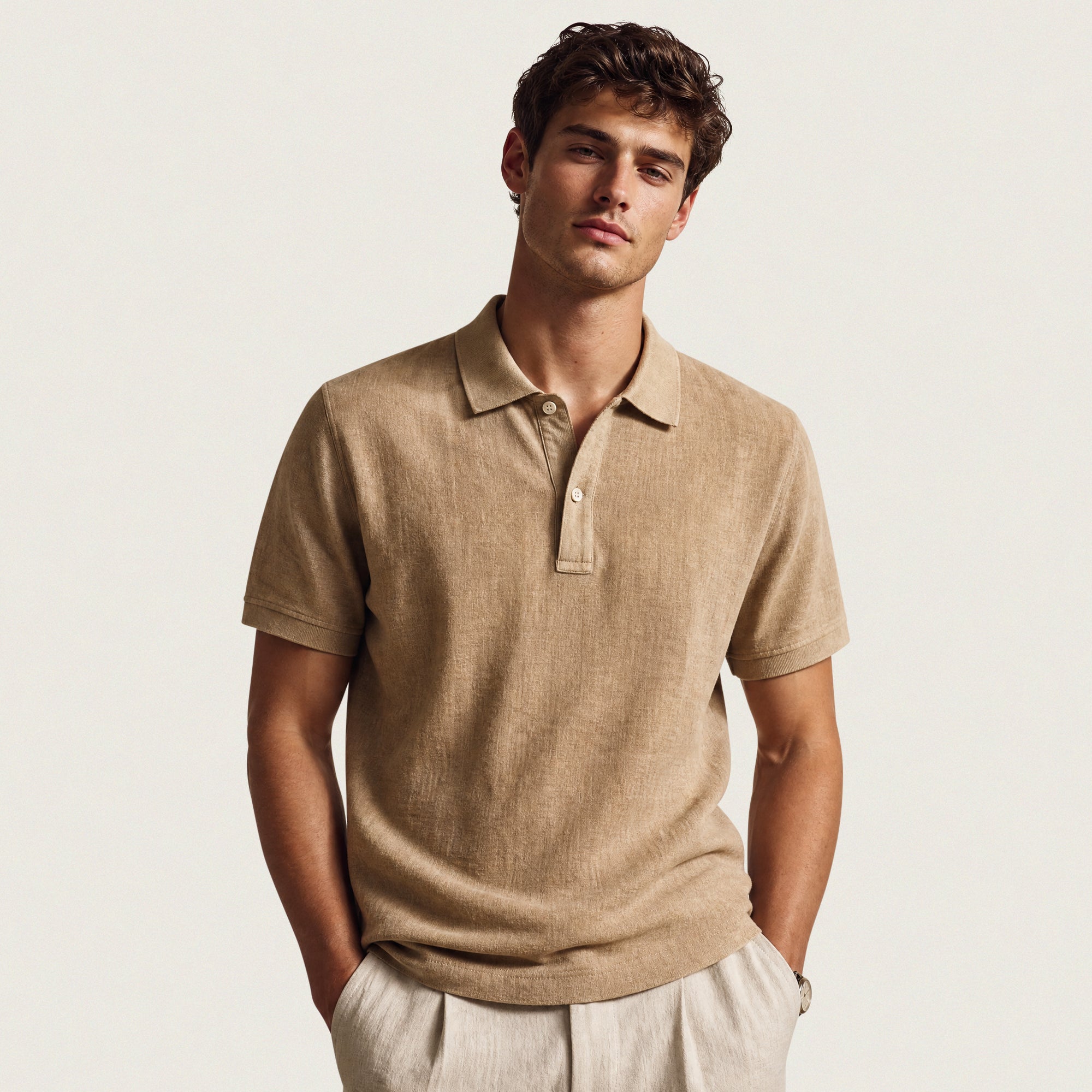 Linen Polo