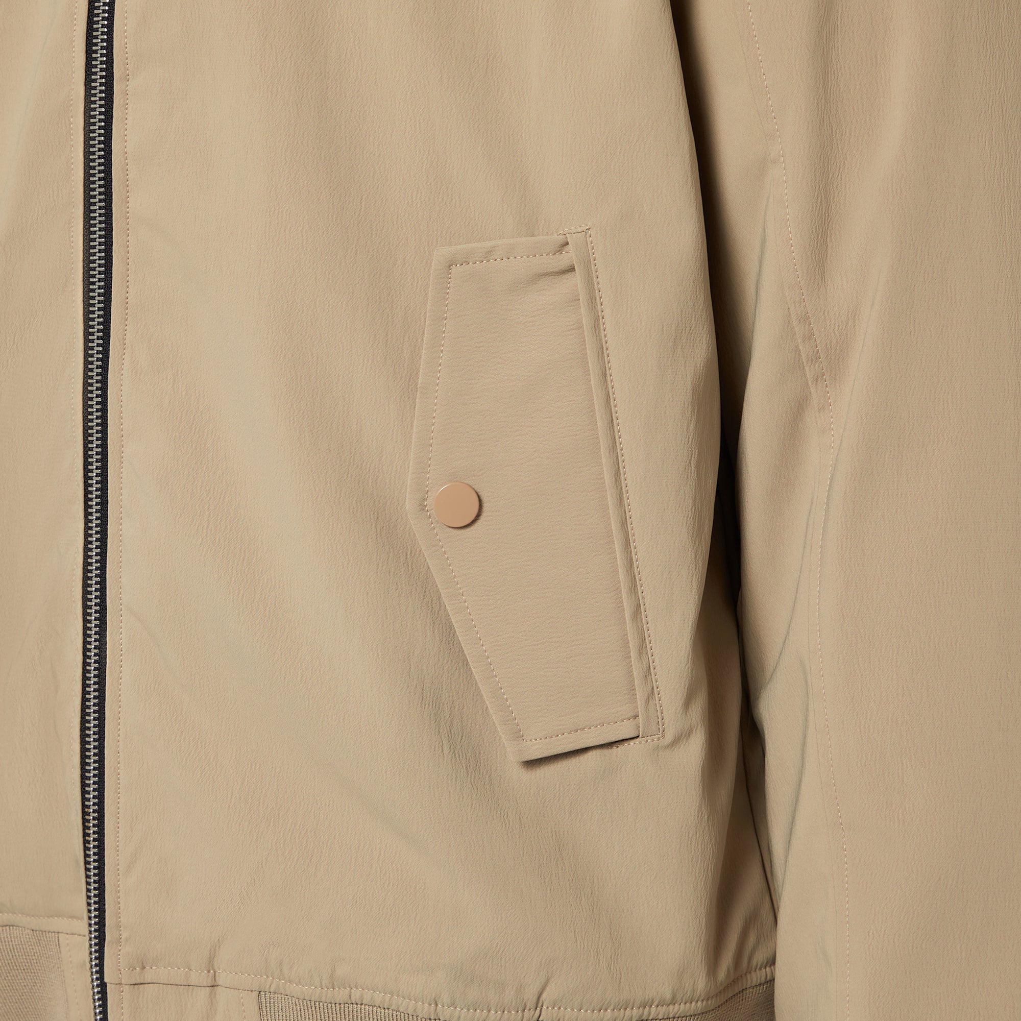 Nylon Bomber Jacket