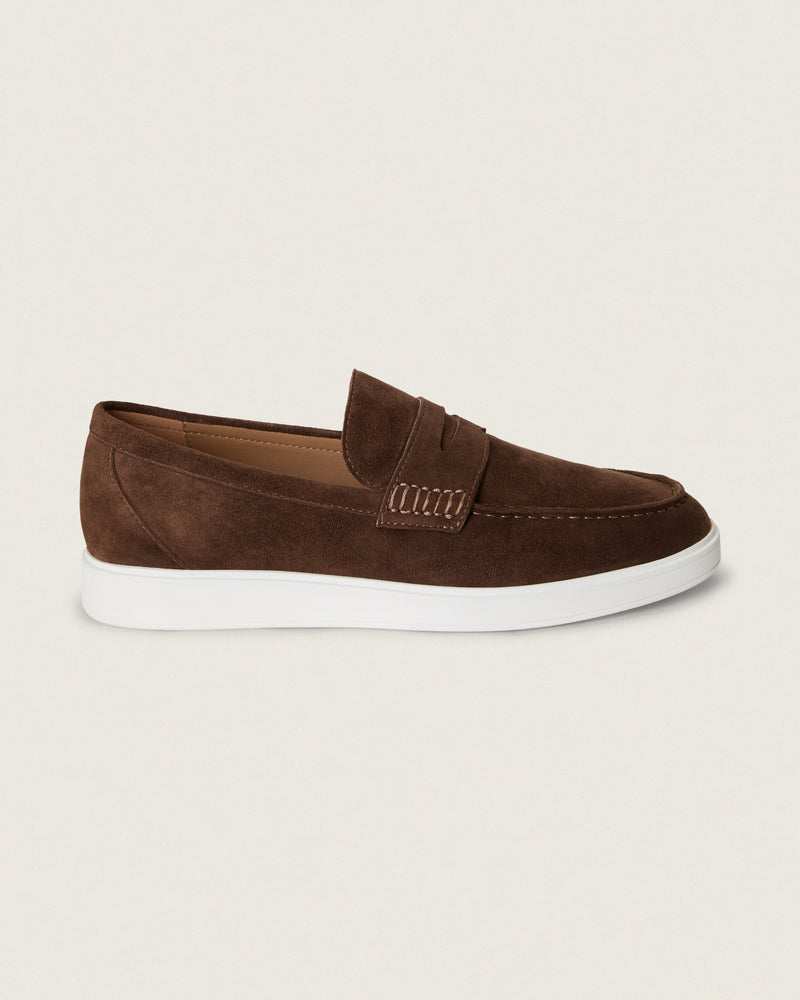 Penny Suede Loafers