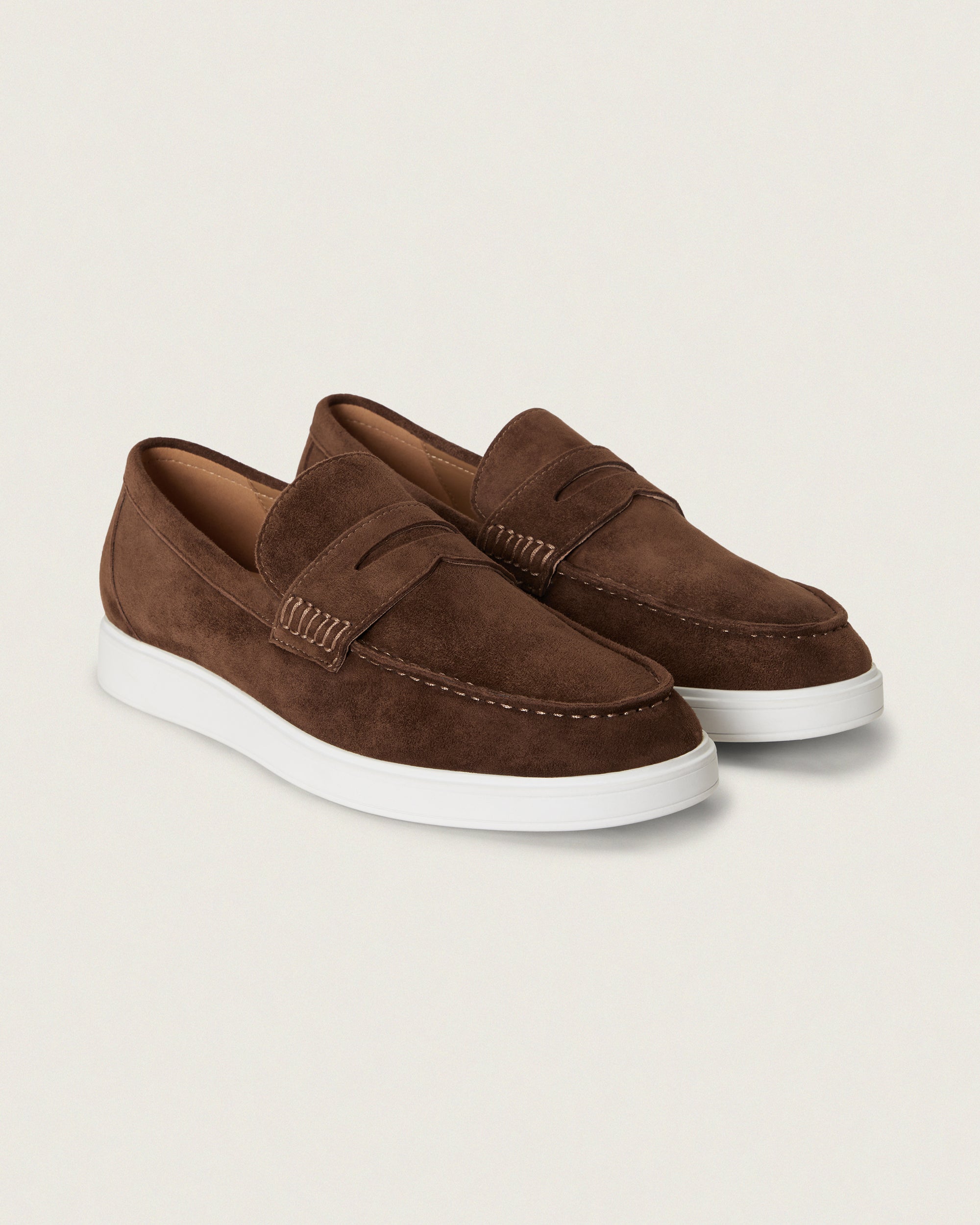 Penny Suede Loafers