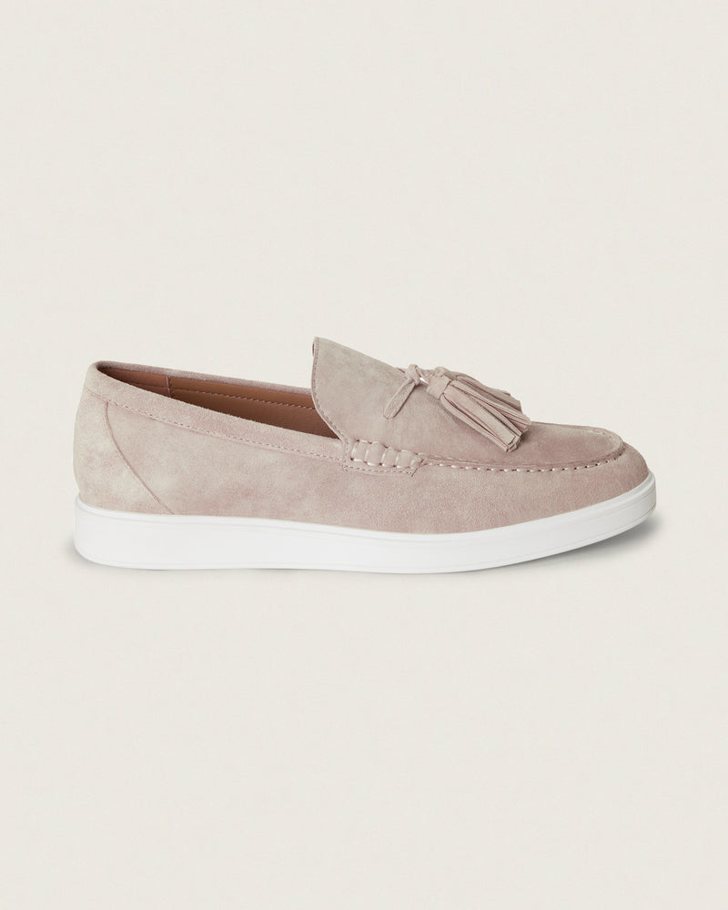 Tassel Suede Loafers