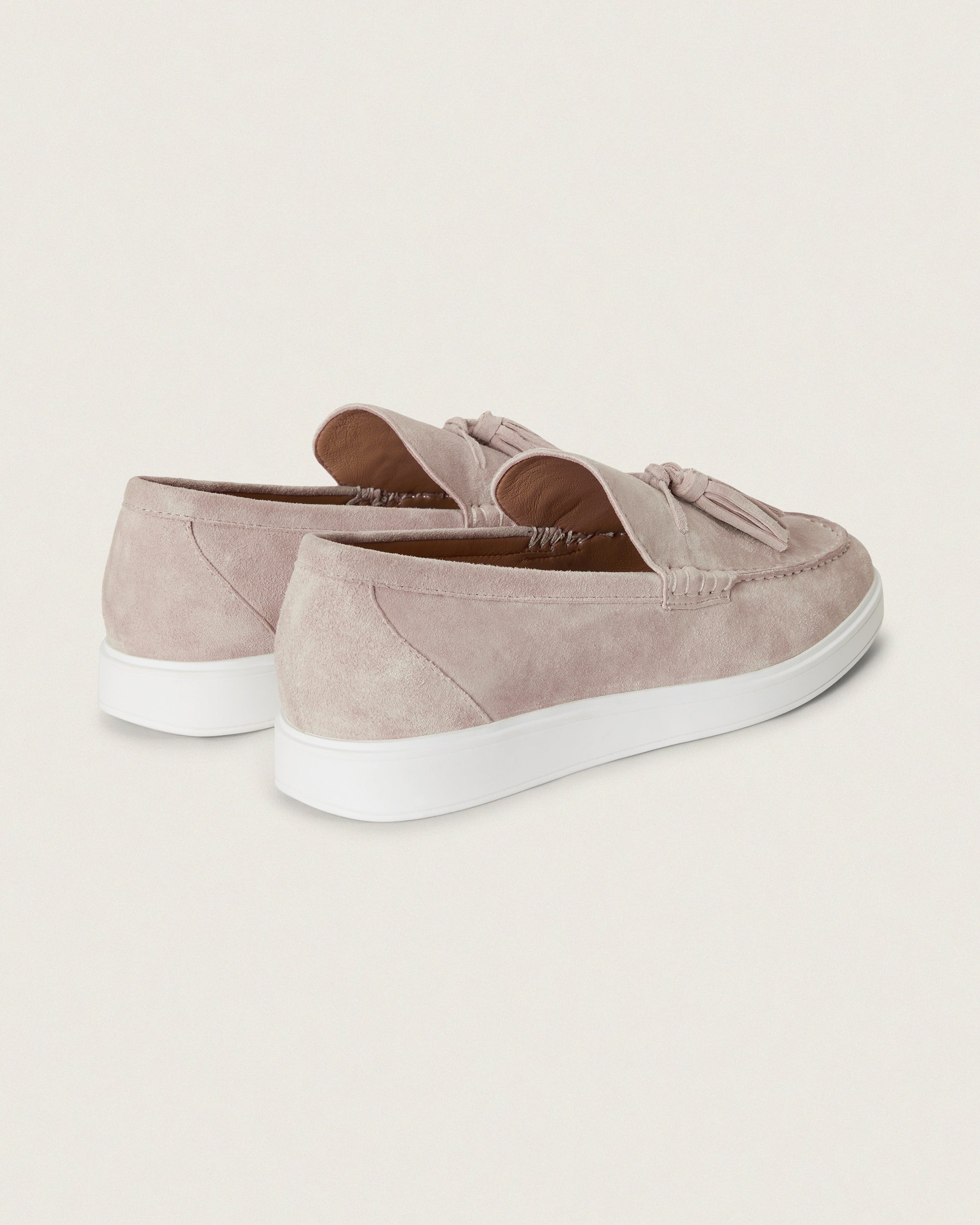 Tassel Suede Loafers