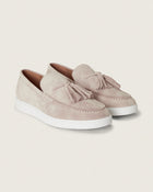 Tassel Suede Loafers