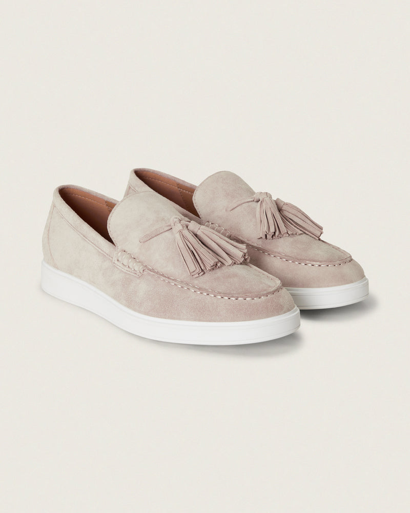 Tassel Suede Loafers