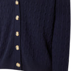 Cable-Knit Merino Wool Cardigan