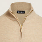 Cashmere Quarter Zip