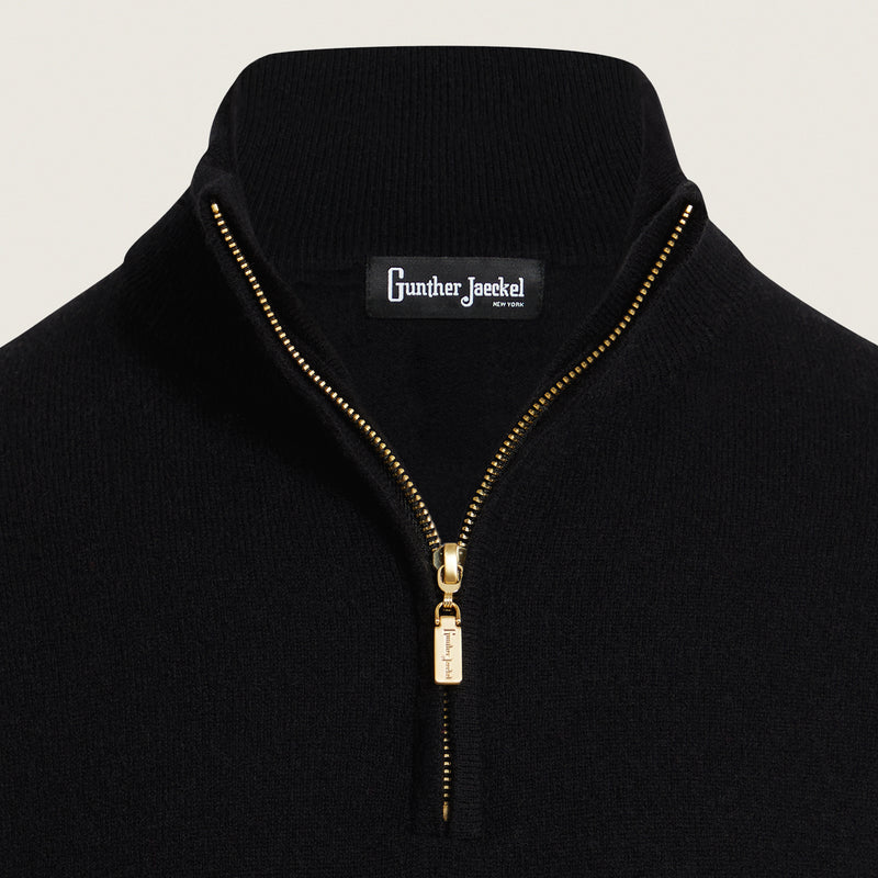 Cashmere Quarter Zip