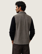 Suede Down Gilet