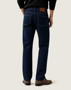 Straight Leg Denim Trousers