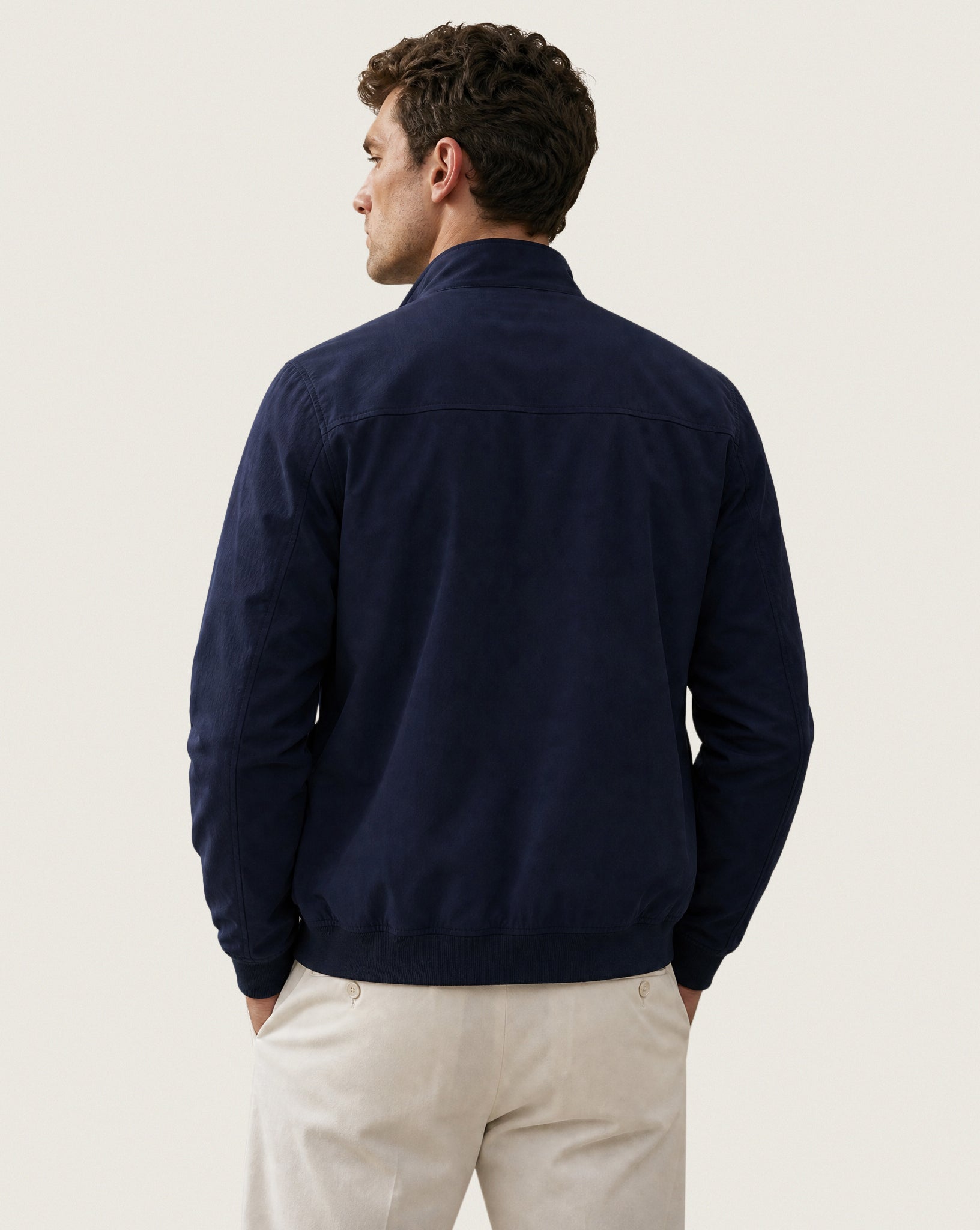 Nylon Bomber Jacket