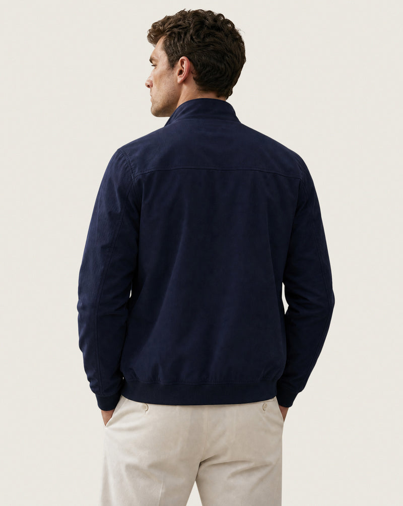 Nylon Bomber Jacket