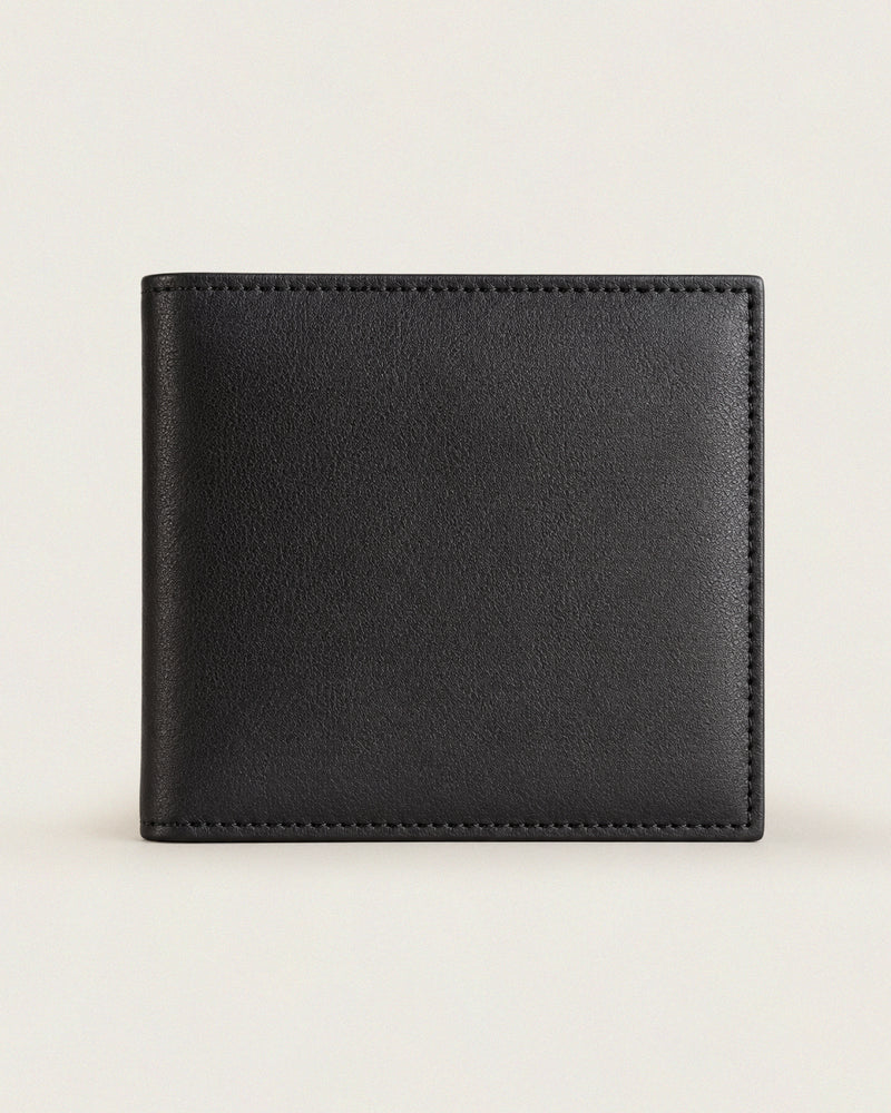 Calfskin bifold wallet