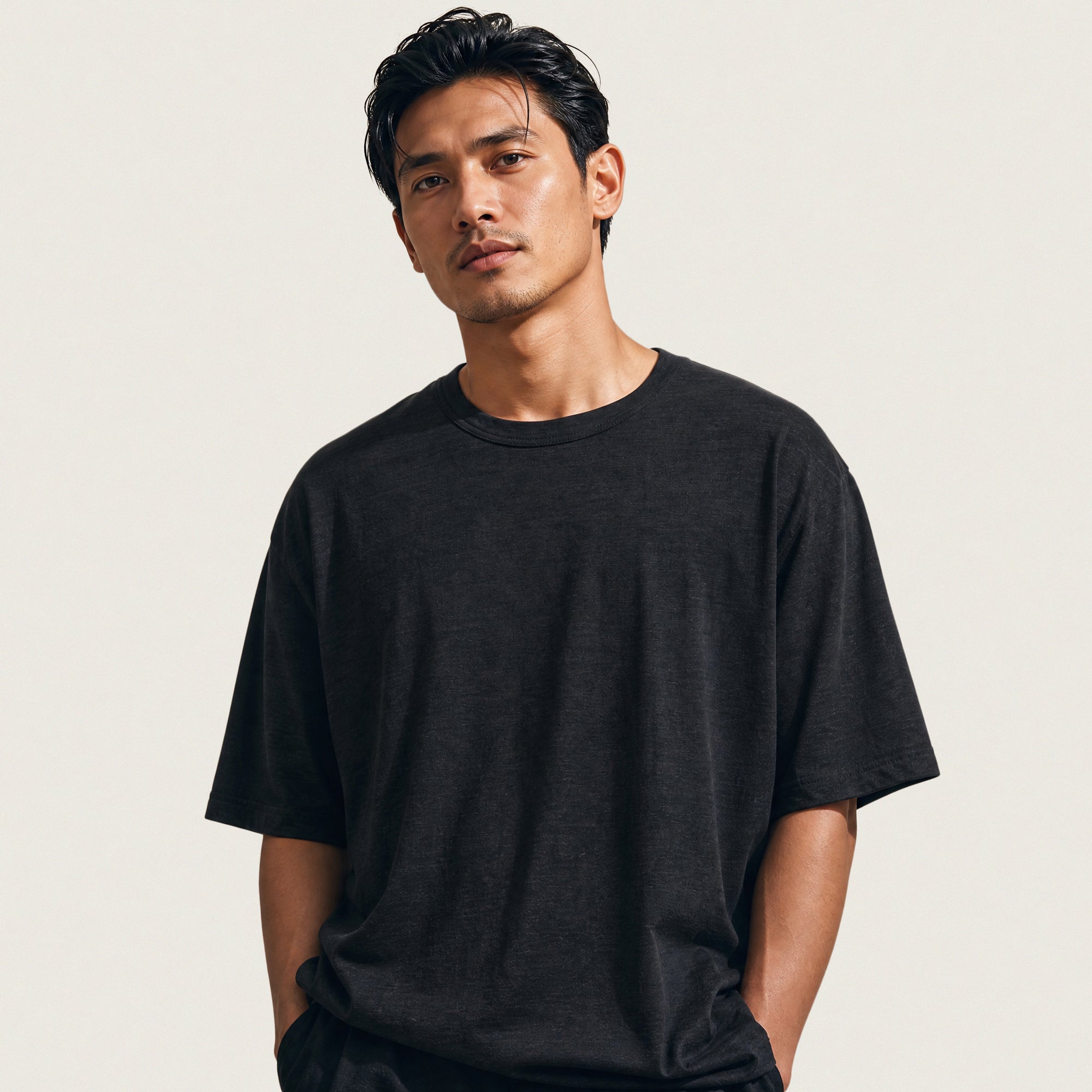 Oversized Linen T-shirt