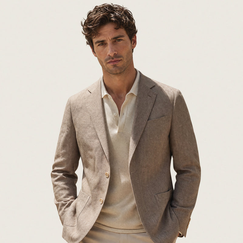 Classic Linen Blazer