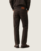 Straight Leg Denim Trousers