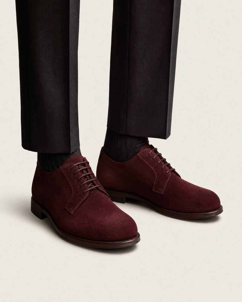 Suede Derby