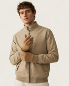 Cashmere knit gloves