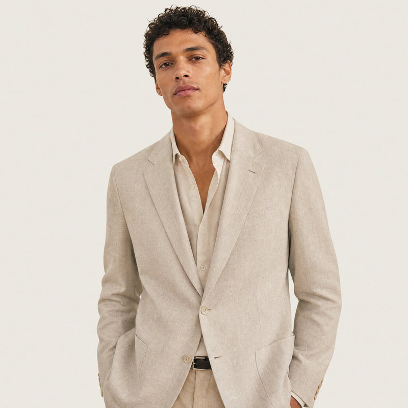 Classic Linen Blazer