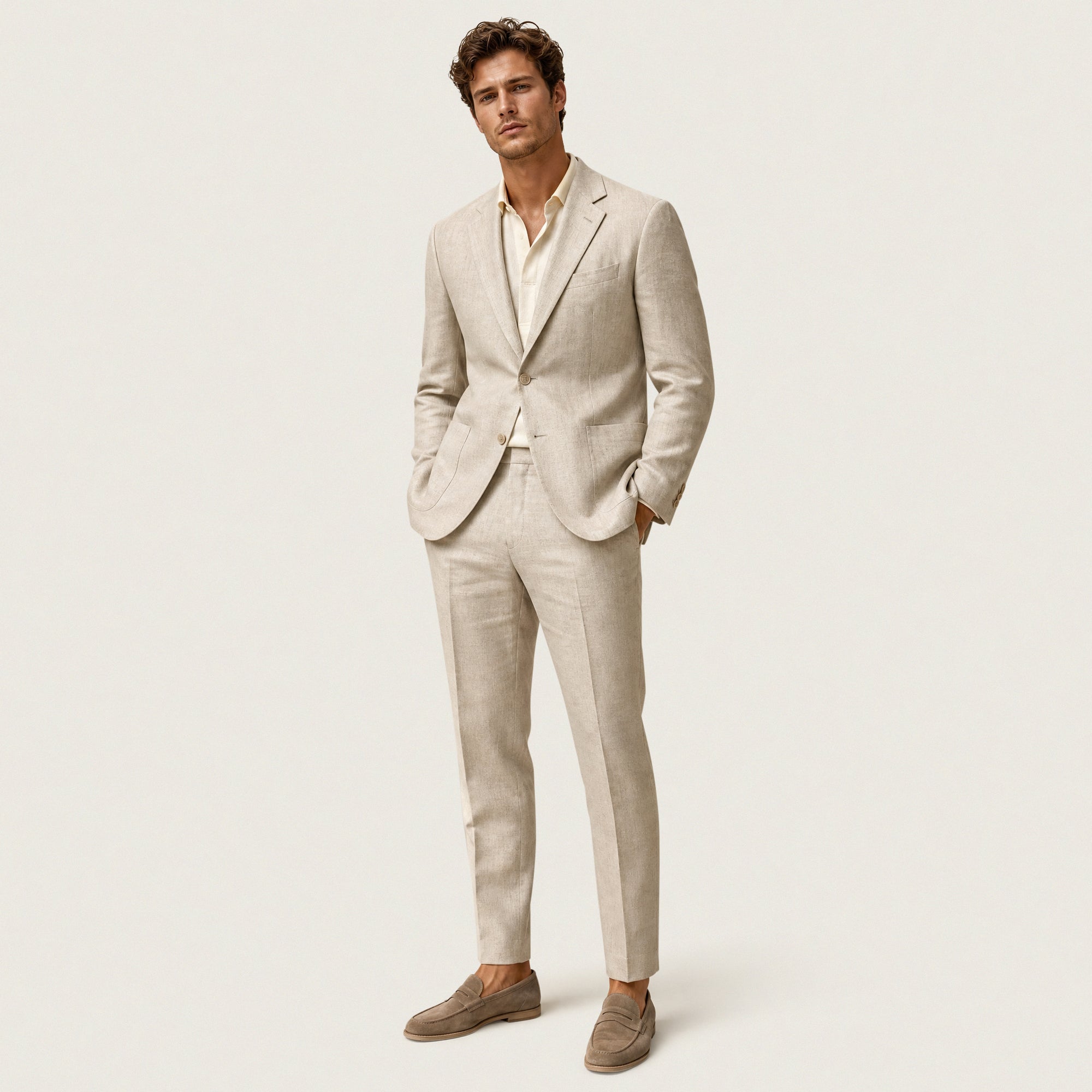 Linen Suit