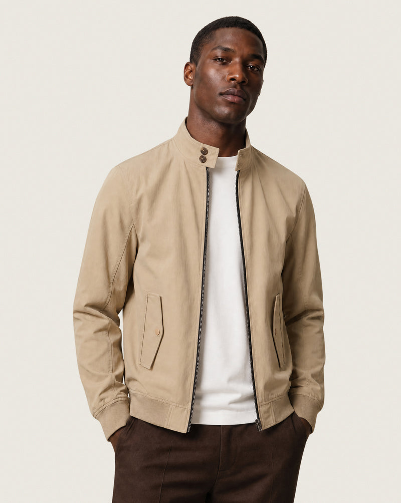 Nylon Bomber Jacket