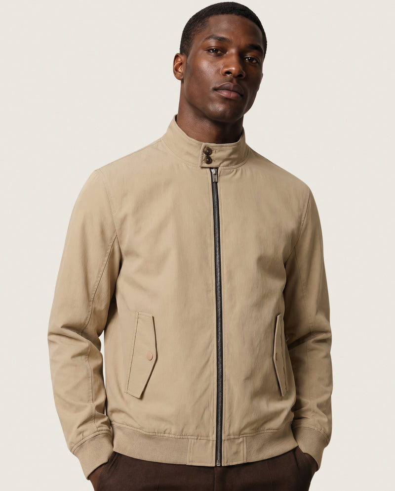 Nylon Bomber Jacket