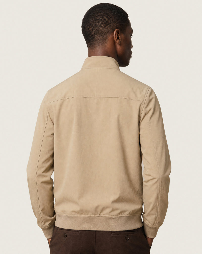 Nylon Bomber Jacket