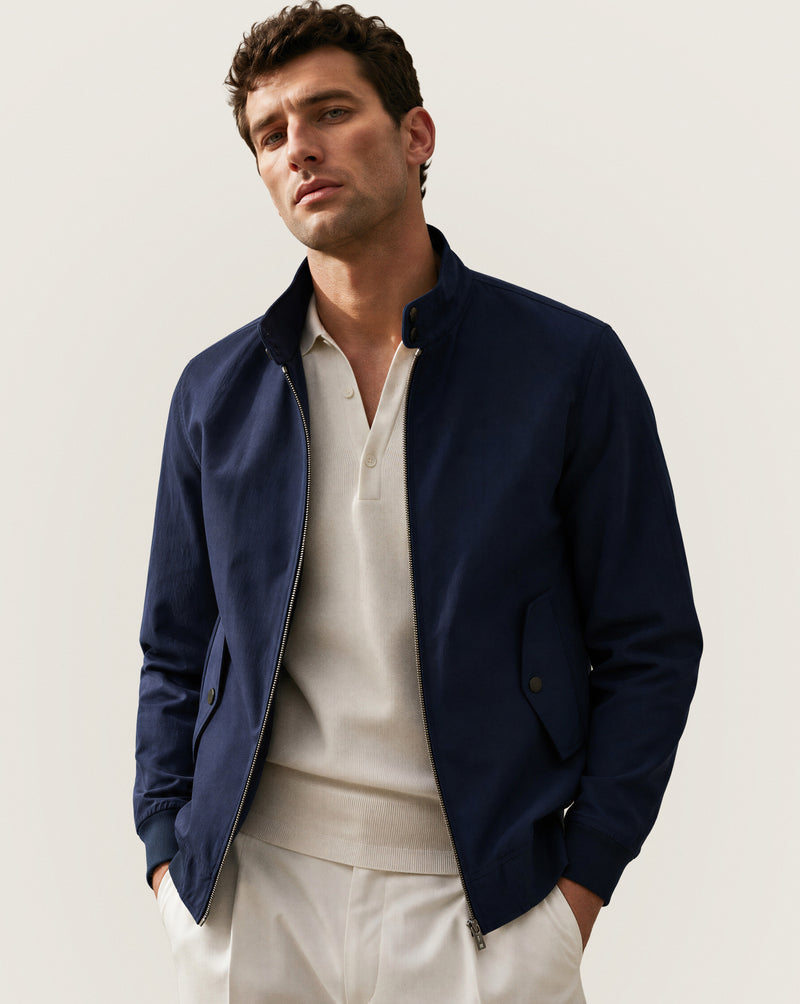 Nylon Bomber Jacket