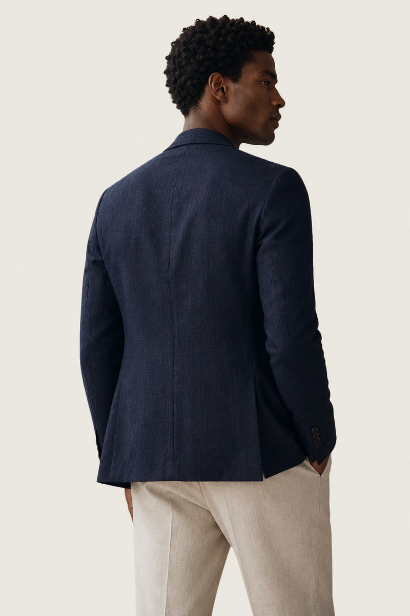 Classic Linen Blazer