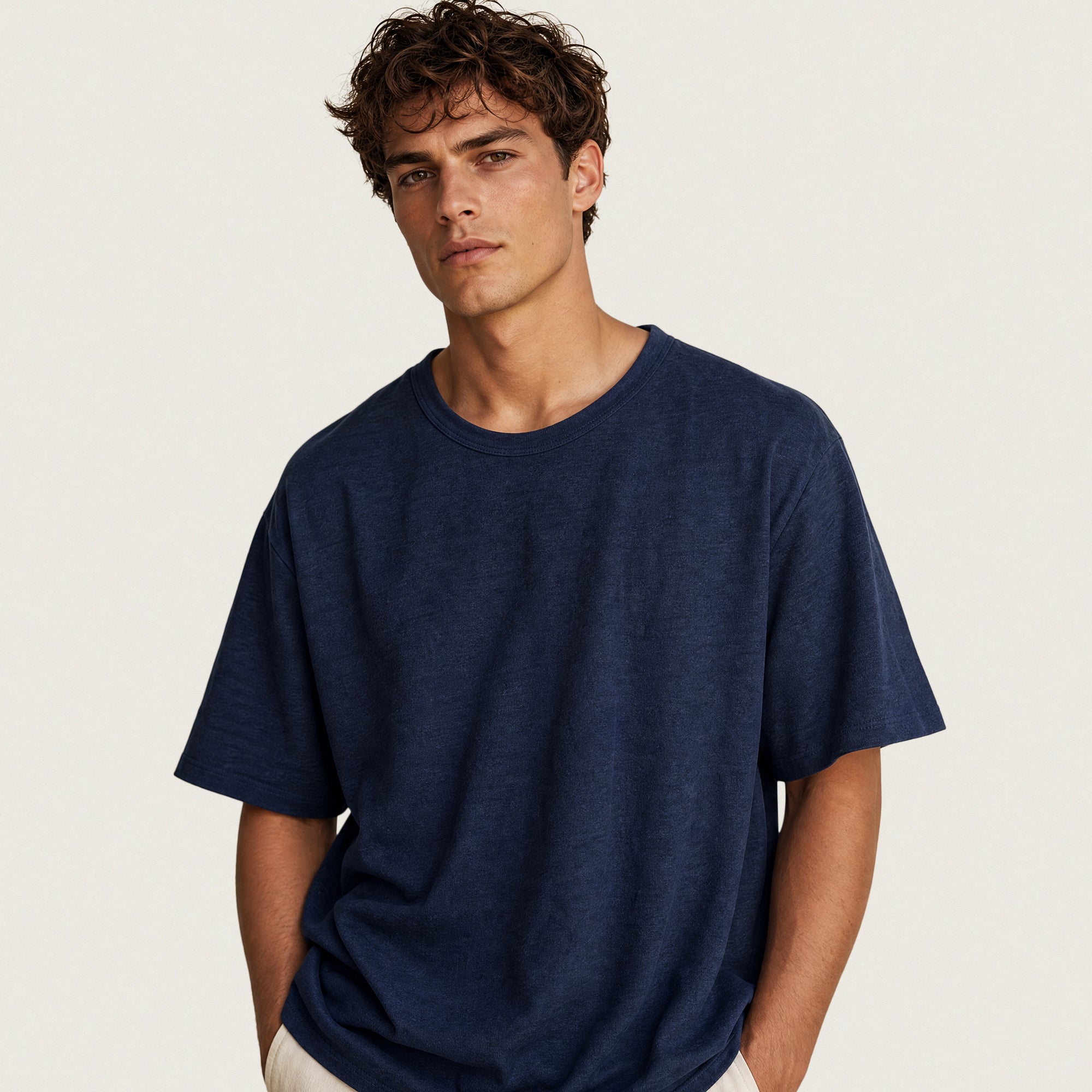 Oversized Linen T-shirt