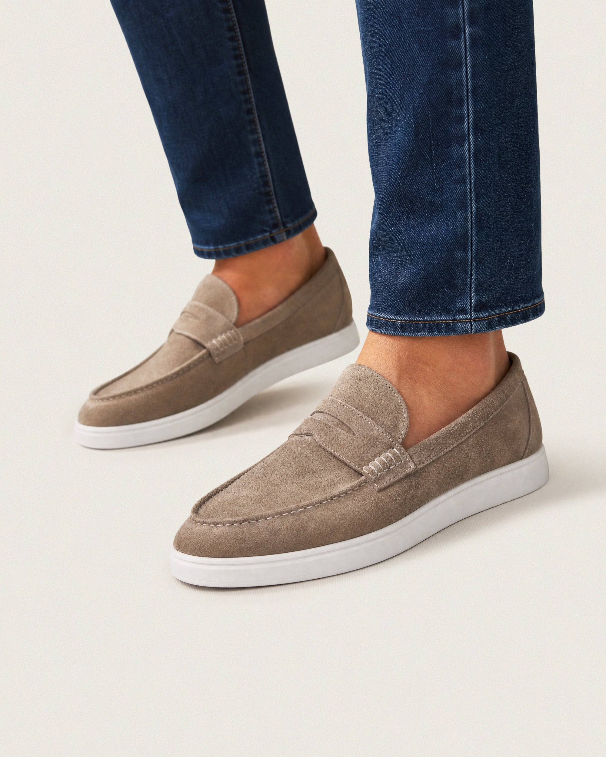 Penny Suede Loafers