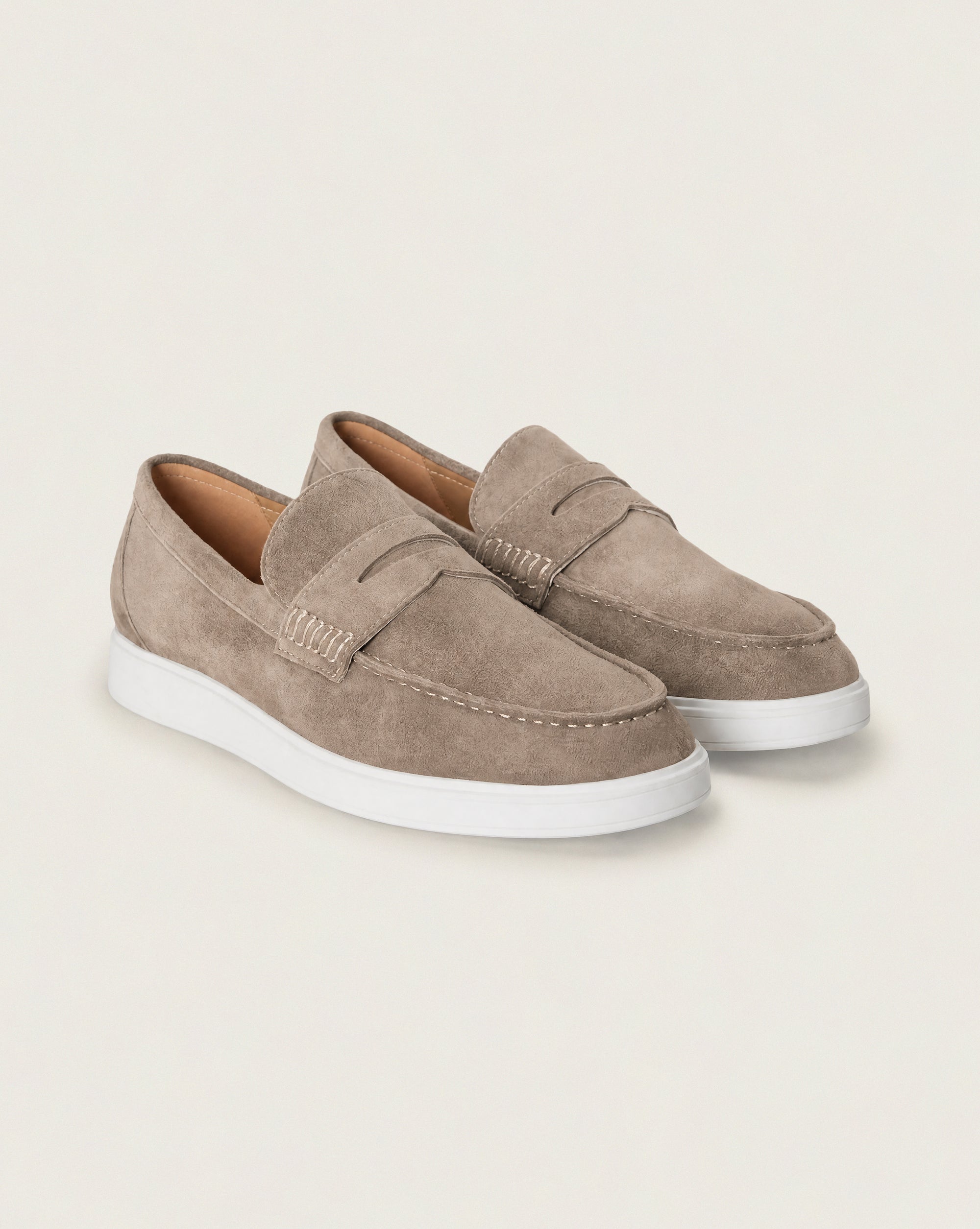 Penny Suede Loafers