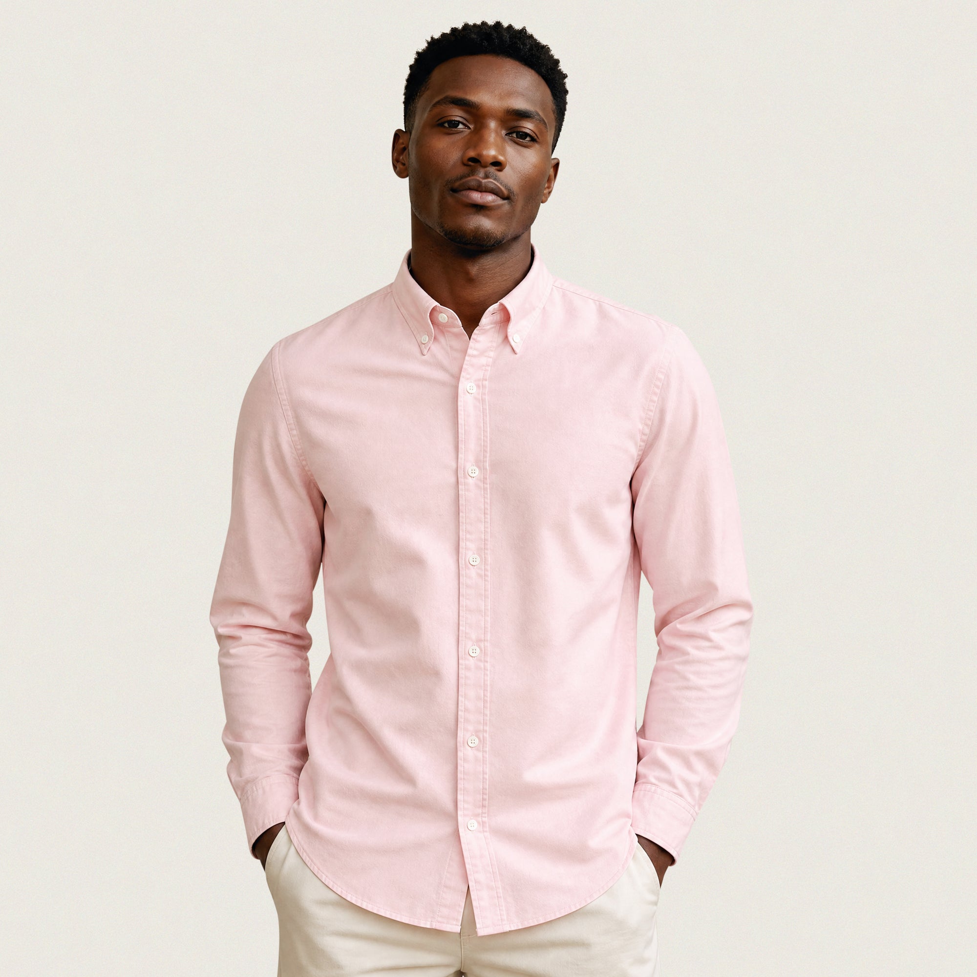 Button-down Collar Shirt