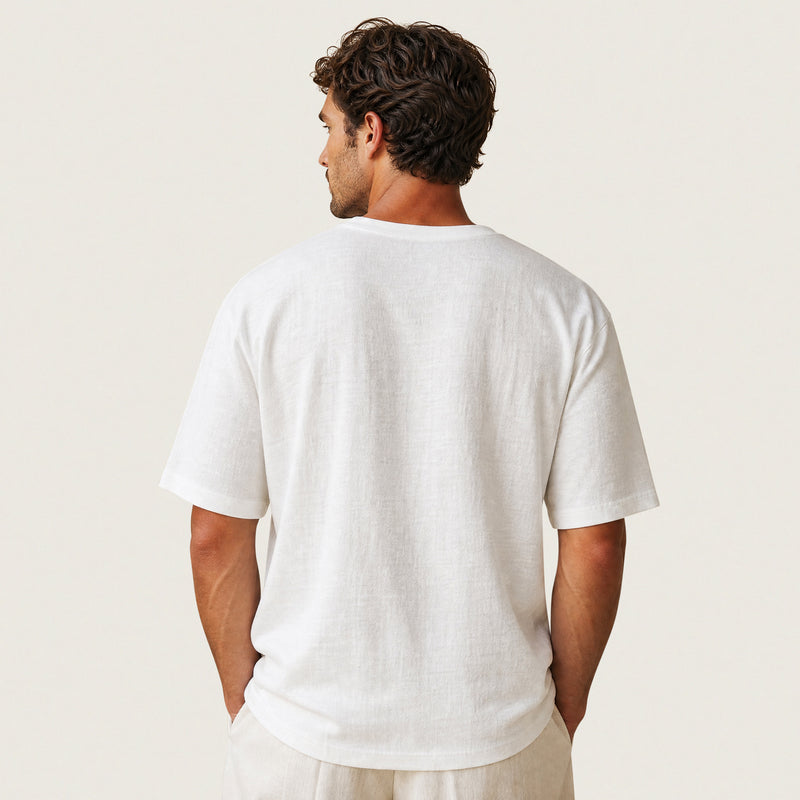 Oversized Linen T-shirt